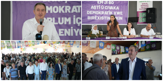 Bakırhan: Kimliğimizin ve değerlerimizin eriyeceği değil hukuken tanınacağı bir sürece girdik