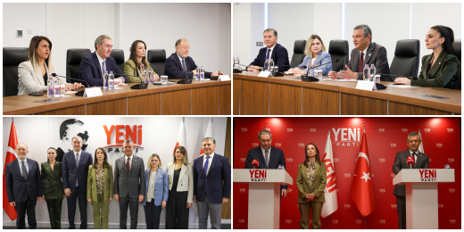 Eş Genel Başkanlarımızdan Yeni Parti’ye ziyaret: Türkiye'nin en acil ihtiyacı, ortak akıl ve müzakereyle meselelerini çözmektir