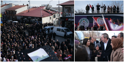 Bakırhan Hınıs’ta: Kürt sorunu idam sehpalarıyla çözülmedi, çözülmeyecek