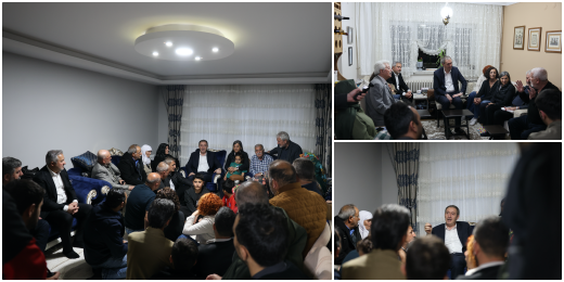 Bakırhan Ankara'da ev ziyaretleri gerçekleştirdi: Sürece destek sürüyor