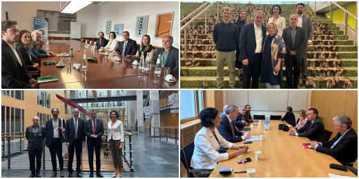 Heyetimizin Avrupa temasları sürüyor