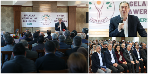 Bakırhan Kars'ta: Bariyerler artık ortadan kalkmalı, özgürlükler ve haklar güvence altına alınmalı