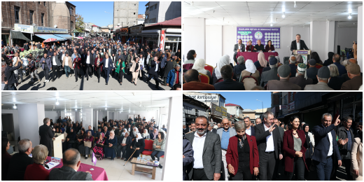 Bakırhan Iğdır’da parti emektarı ailelerle buluştu