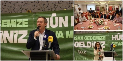 Bakırhan Digor Belediyesi etkinliğinde: Herkesi mücadelemize büyük emek katan Digor'la dayanışmaya davet ediyoruz