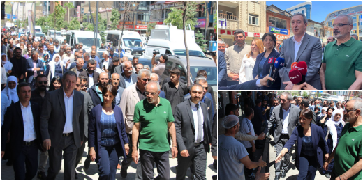 Bakırhan: Bugünden sonra onuru olan hiçbir Kürt AKP binasının önünden bile geçmemelidir