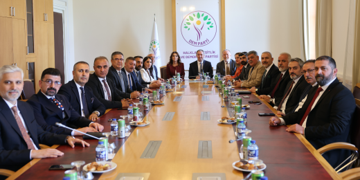 Bölgedeki 16 baronun başkanından partimize süreç ziyareti