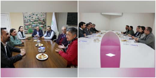 TTB ve TMMOB'dan partimize ziyaret