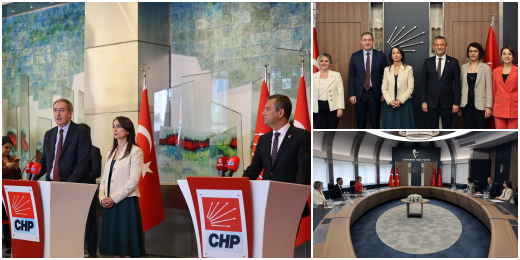 Eş Genel Başkanlarımız CHP'yi ziyaret etti: Sorunları diyalog ve müzakereyle çözebiliriz