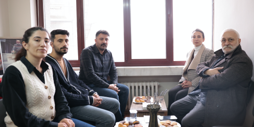 Hatimoğulları 10 Ocak Çalışan Gazeteciler Günü dolayısıyla MA'yı ziyaret etti