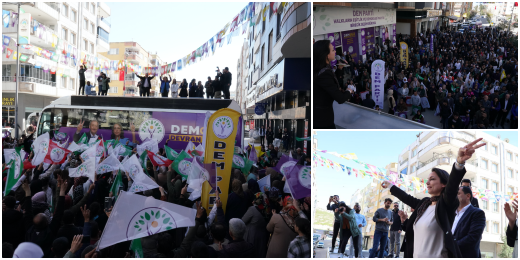 Hatimoğulları Birecik’te: Eyyubi bir sabırla DEM Parti'nin 31 Mart seçimlerindeki zaferi için çalışacağız