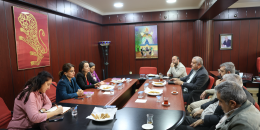 Hatimoğulları, Hacı Bektaş Veli Kültür Vakfını ziyaret etti