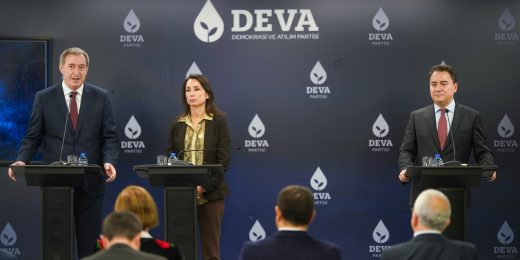 DEVA Partisi ziyaretinde konuşan Bakırhan: DEVA Partisi ve diğer muhalefet partilerinin kayyımlarla ilgili duruşunu takdirle karşılıyoruz