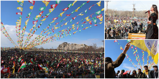 Hatimoğulları Van Newrozu'nda: Kürt sorunu bir statü sorunudur ve çözülmelidir