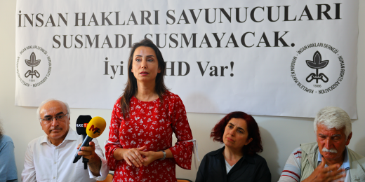 Hatimoğulları İHD’nin 38. kuruluş yıldönümü için yapılan etkinliğe katıldı