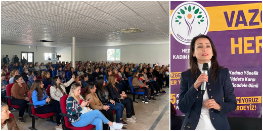 Hatimoğulları Hatay’da: "Gitmedik, buradayız; kendimize ve kentimize sahip çıkıyoruz" diyen kadınlarız