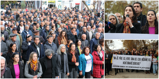 Hatimoğulları Dersim'de: Daha çok dayanışma zamanı, demokratik zeminde mücadelemizi büyütme zamanı
