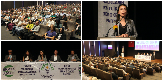 Hatimoğulları Antep'te: Emek ve adalet mücadelesinde bizi bölmelerine izin vermeyeceğiz, birleşe birleşe kazanacağız