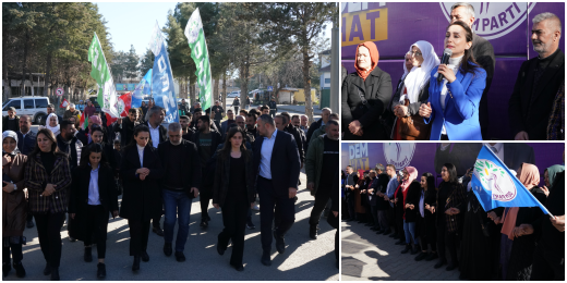 Hatimoğulları: Edip Solmaz senin kentinde söz veriyoruz, belediyelerimizi sana yakışır bir şekilde kazanacağız