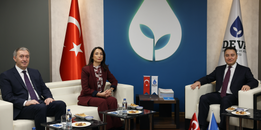 Eş Genel Başkanlarımızdan DEVA'ya ziyaret: Suriye'nin barışını inşa etme konusunda hep birlikte elimizi taşın altına koyalım