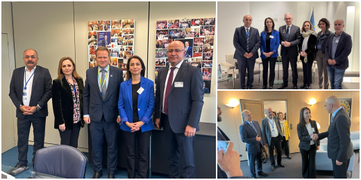 Heyetimiz Avrupa'da diplomatik temaslarda bulundu