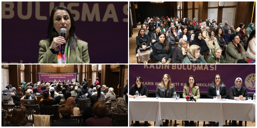 Hatimoğulları Kars’ta kadınlarla buluştu: Mücadelemiz savaşı durdurmak, anaların gözyaşının kurumasını sağlamak içindir