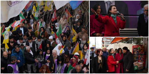 Hatimoğulları Midyat’ta: AKP’ye verilen her oy aynı zamanda MHP’ye gidiyor