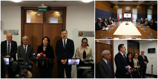 İmralı Heyetimiz TİP’i ziyaret etti: Yasal bir zemine geçme aşamasına geldik