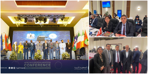 Heyetimizin Libya ziyareti ve Uluslararası Göç Konferansı