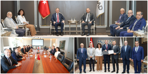 Heyetimiz MÜSİAD ve TÜSİAD'ı ziyaret etti