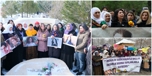 Kürt kadın siyasetçiler Sakine Cansız, Fidan Doğan ve Leyla Şaylemez mezarları başında anıldı