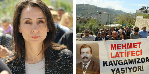 Mehmet Latifeci'nin anmasına katılan Hatimoğulları: Ortak mücadeleyi büyütmeye mecburuz