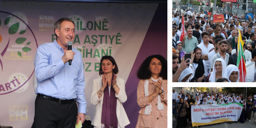 Bakırhan: İktidarın kendisini savaş üzerinden var etmesine karşı biz barış mücadelesi vereceğiz