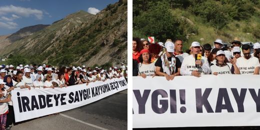 Meşa Îradeyê gihîşt sînorê Colemêrgê: Dest ji van rêbazên qirêj berdin, vîna gelê Kurd nas bikin